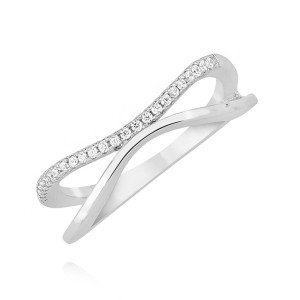 Inel argint cu pietre DiAmanti Z1524A-DIA (Argint 925‰ 2 g.)
